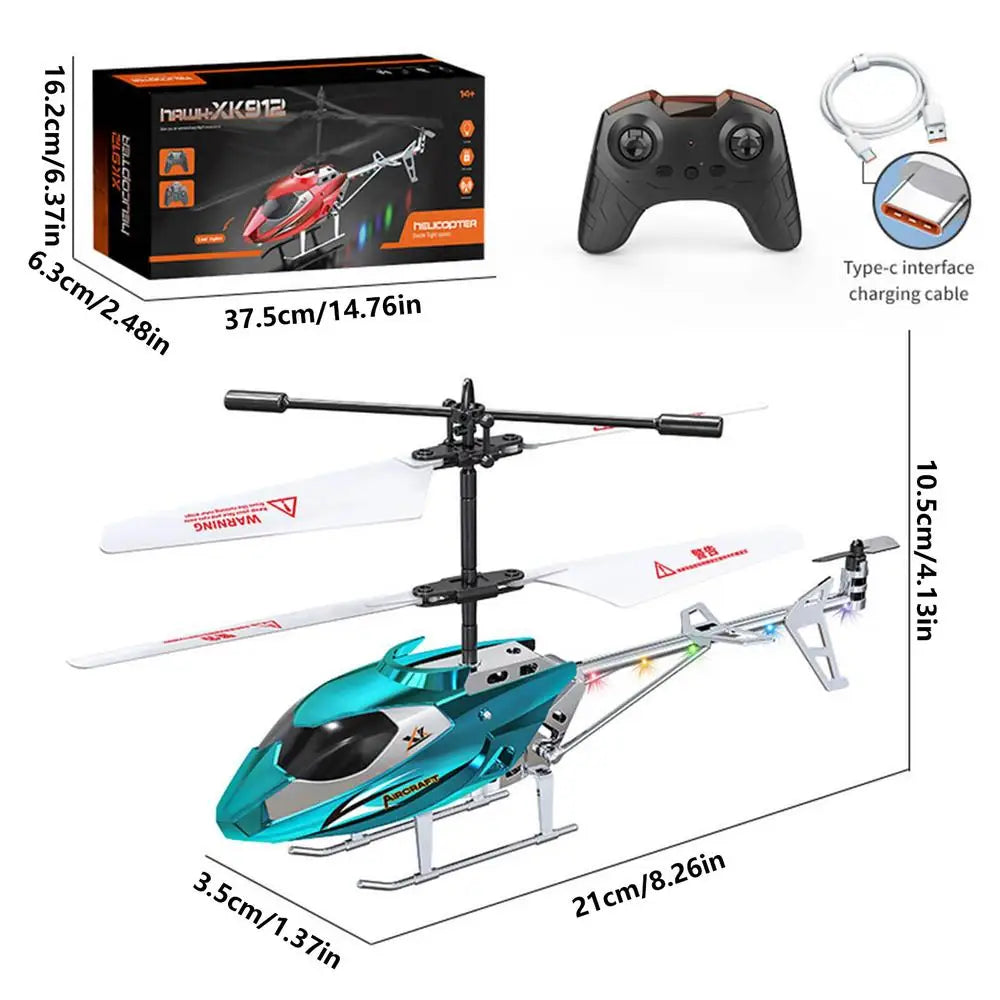Kids' RC Helicopter-8